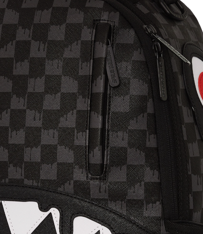 zaiinetto sprayground dripping sharks in paris dlxv backpack 910B5833NSZNERO SPRAYGROUND