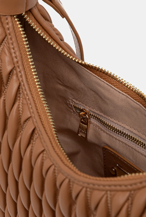 borsa effetto trapuntato con manico silvian heach RCA25034BOCAMMELLO SILVIAN HEACH