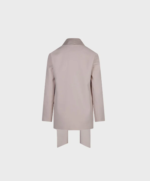 blazer con sciarpa ferrone S18XBFRICOBEIGE FERRONE