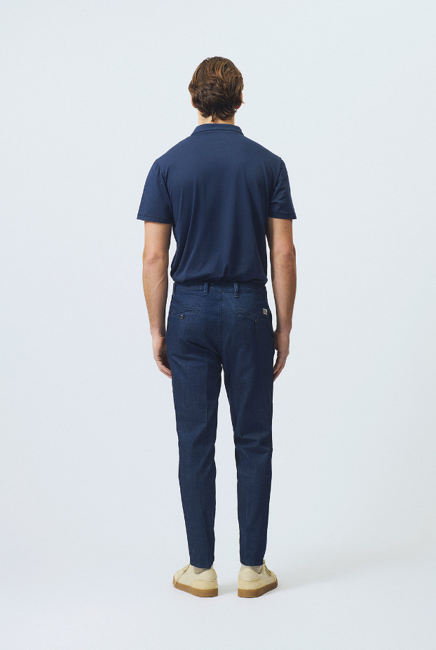 pantaloni day off man denim elastane rinse
