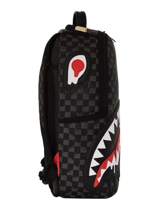 zaiinetto sprayground dripping sharks in paris dlxv backpack 910B5833NSZNERO SPRAYGROUND