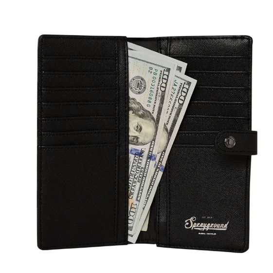 portafogli sprayground midnight chateau wallet 910W8012NSZNERO SPRAYGROUND