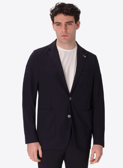 giacca high performance monopetto distretto12 C6U GA1595BLU DISTRETTO 12