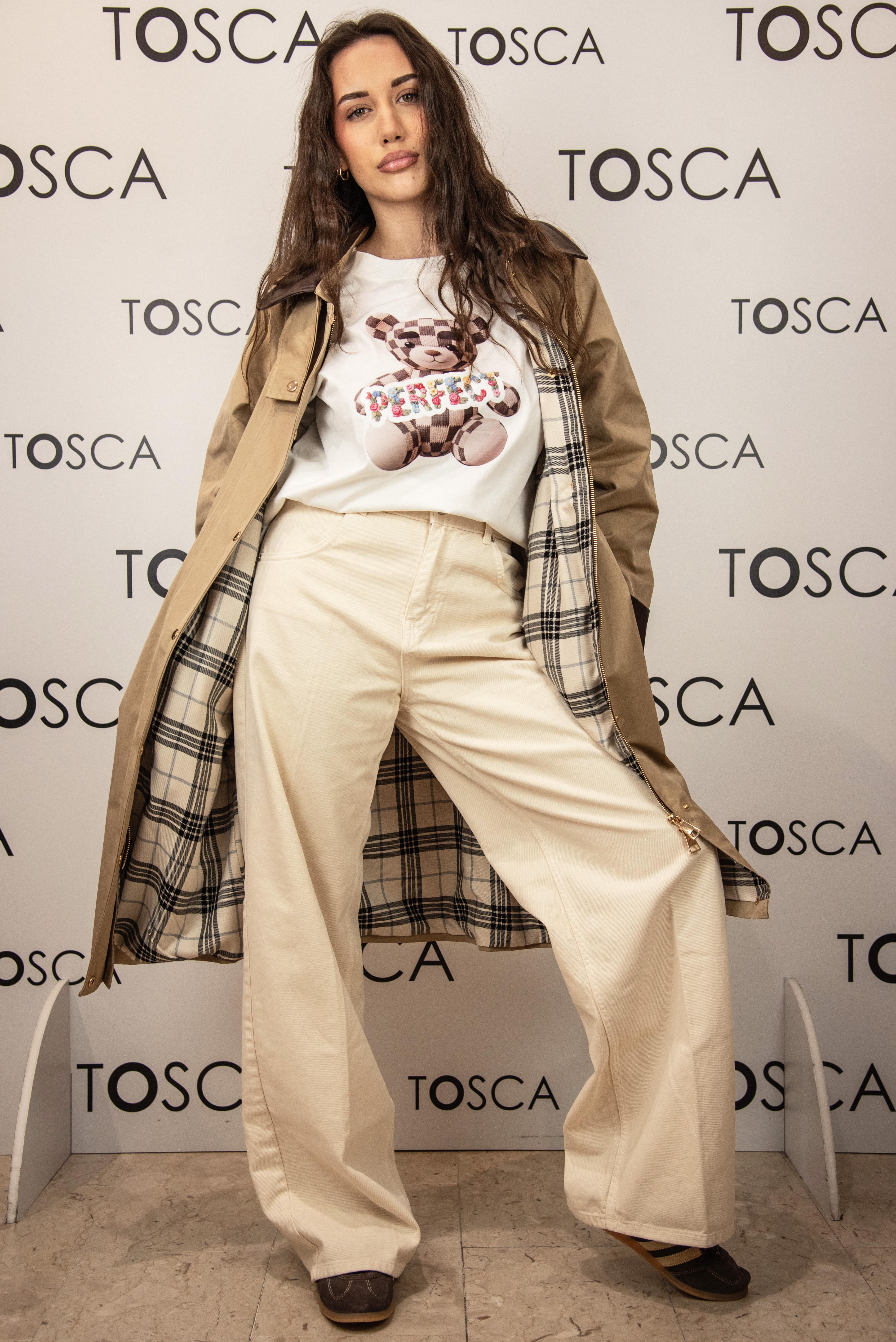 trench con collo in ecopelle vicolo TAB1163 ABUBEIGE VICOLO