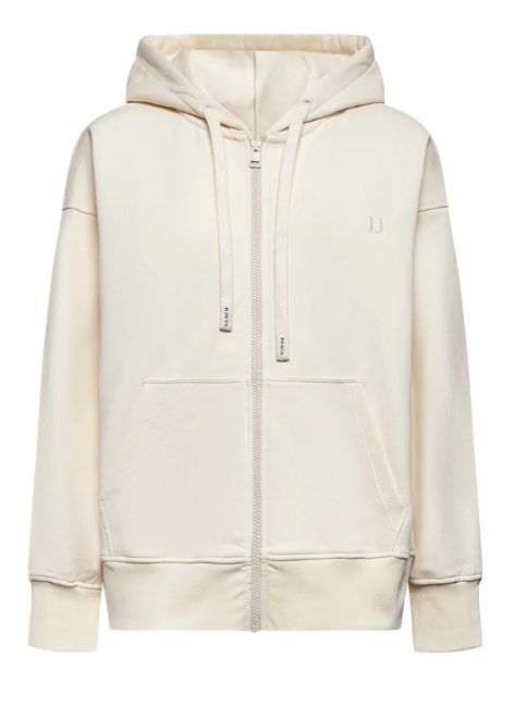 felpa con zip e cappuccio silvian heach GPA25115FEBEIGE SILVIAN HEACH