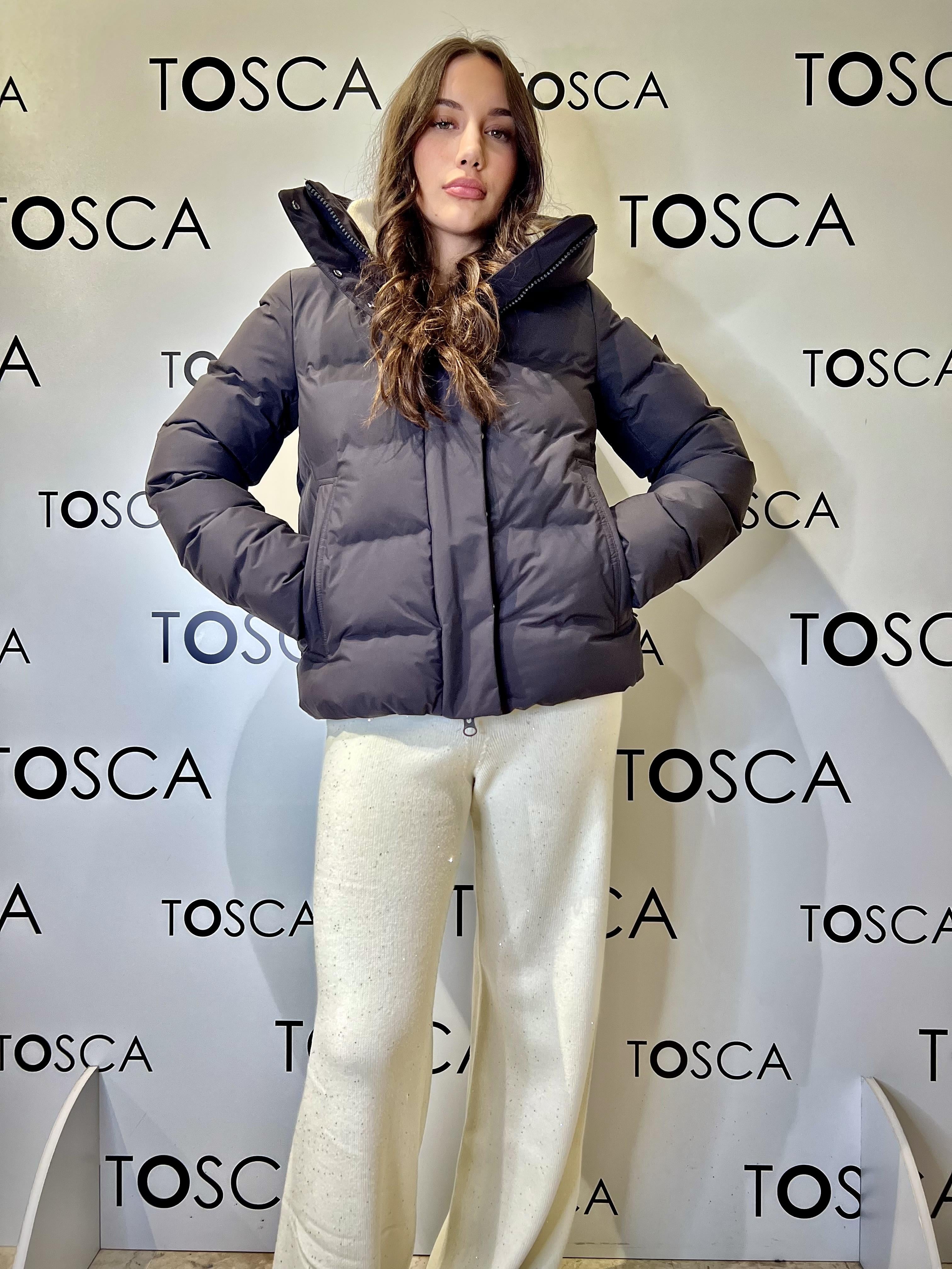 parka donna animal free mod. arena P32533WMARRONE SAVE THE DUCK