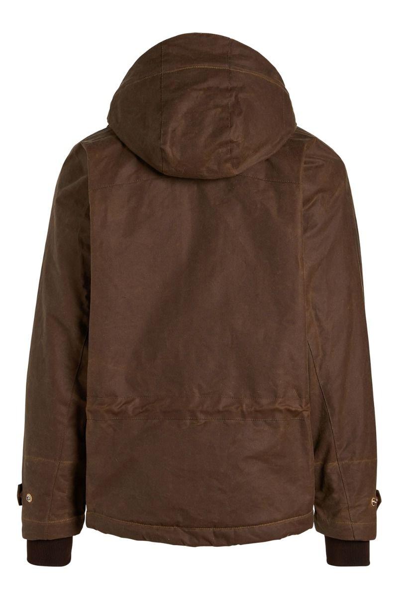 mountain jacket fleece lining 7003 WXDARK TAN MANIFATTURA CECCARELLI
