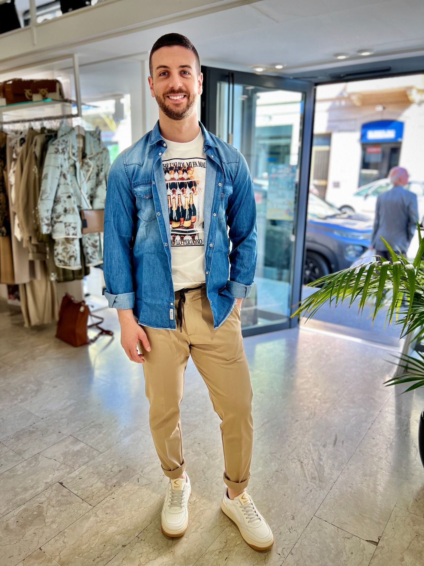 Camicia Jeans Alessandrini