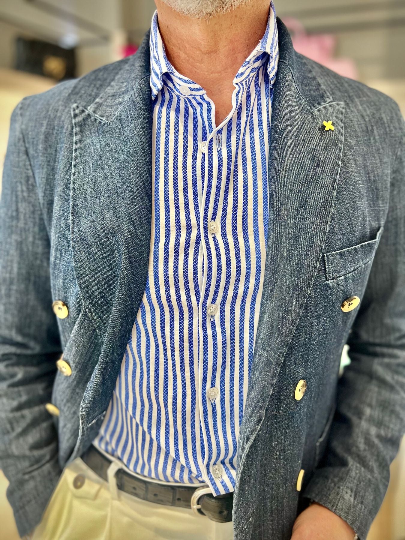 Camicia Bi-elasticizzata Sonrisa