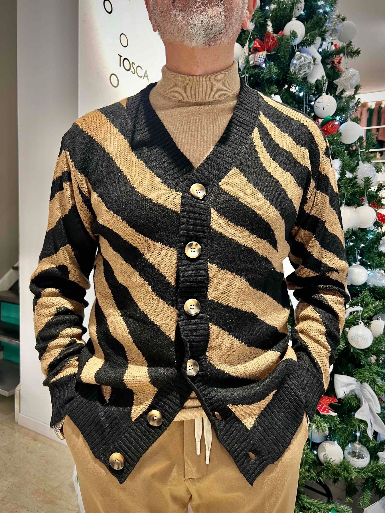 Cardigan Tooco Zebrato