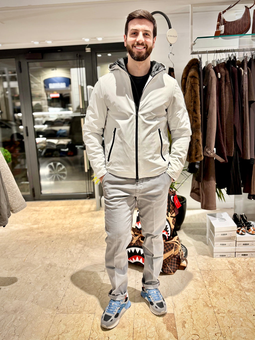 Giubbotto Imbottito Uomo kita1-sc bianco People KITA-1-SC PM767BIANCO PEOPLE