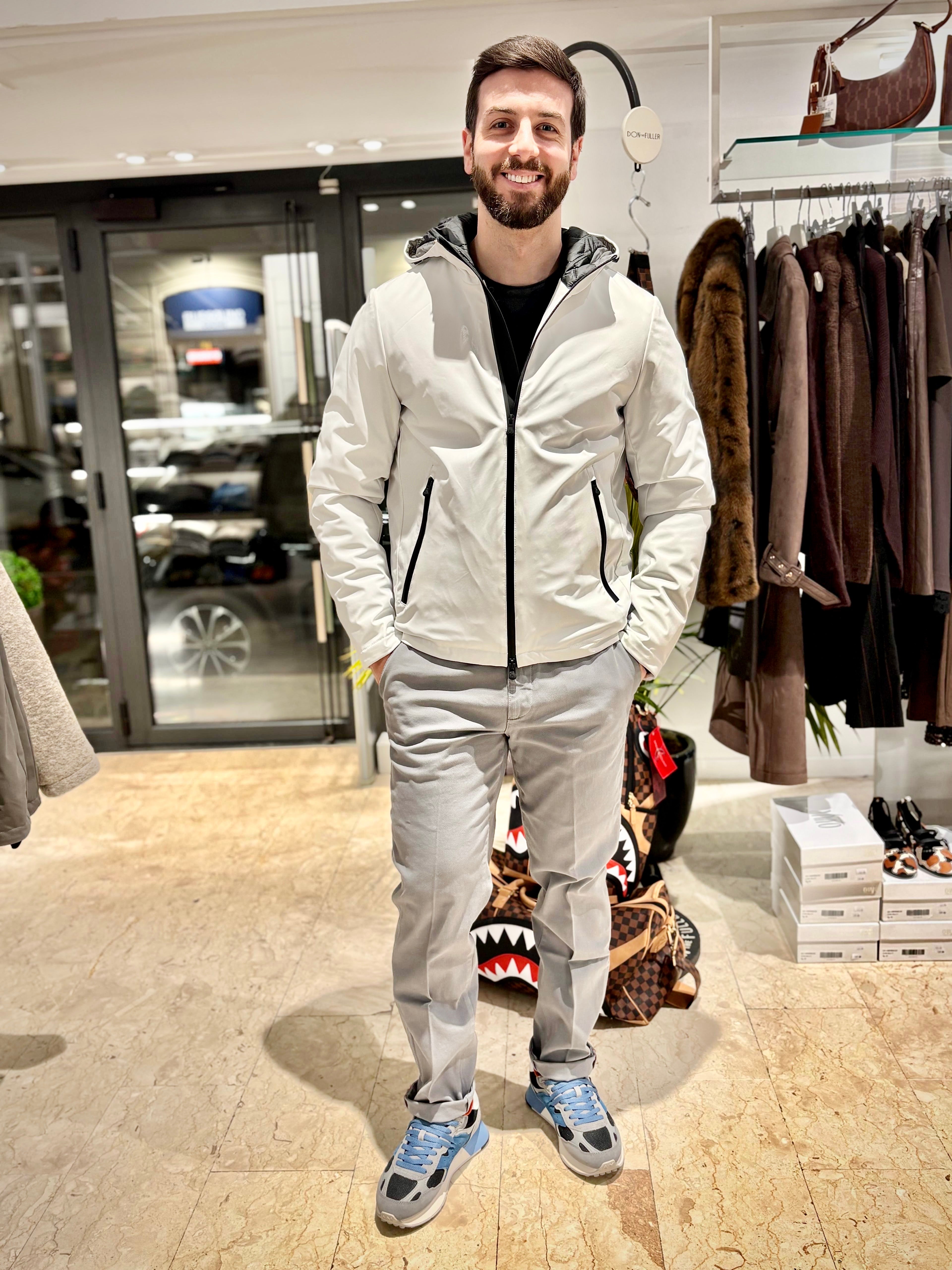 Giubbotto Imbottito Uomo kita1-sc bianco People KITA-1-SC PM767BIANCO PEOPLE