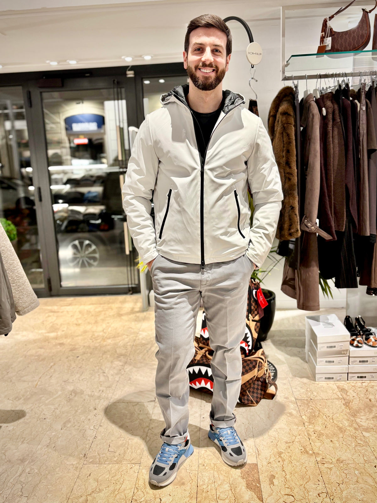 Giubbotto Imbottito Uomo kita1-sc bianco People KITA-1-SC PM767BIANCO PEOPLE
