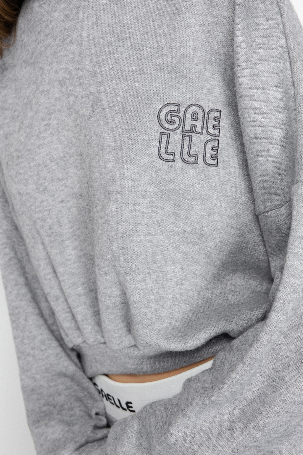 felpa paricollo in maglia con personalizzazione 