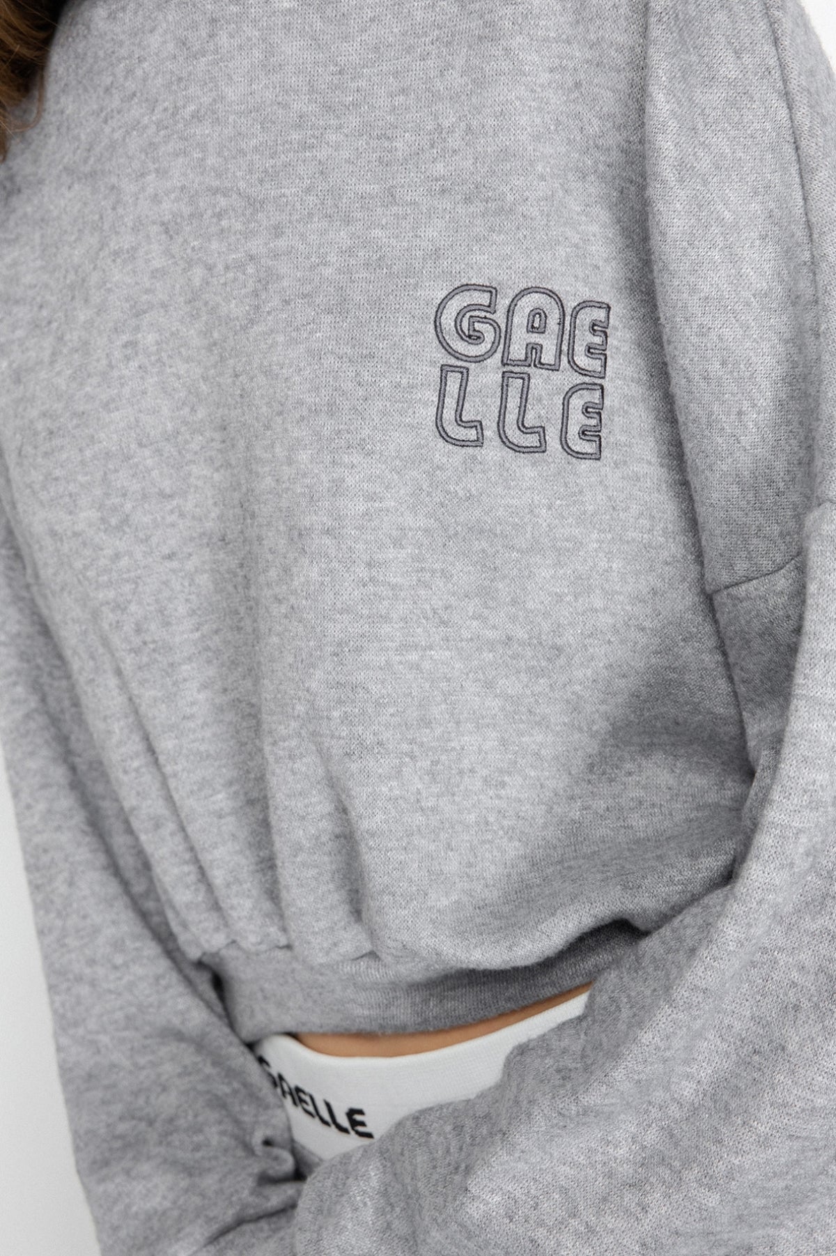 felpa paricollo in maglia con personalizzazione 