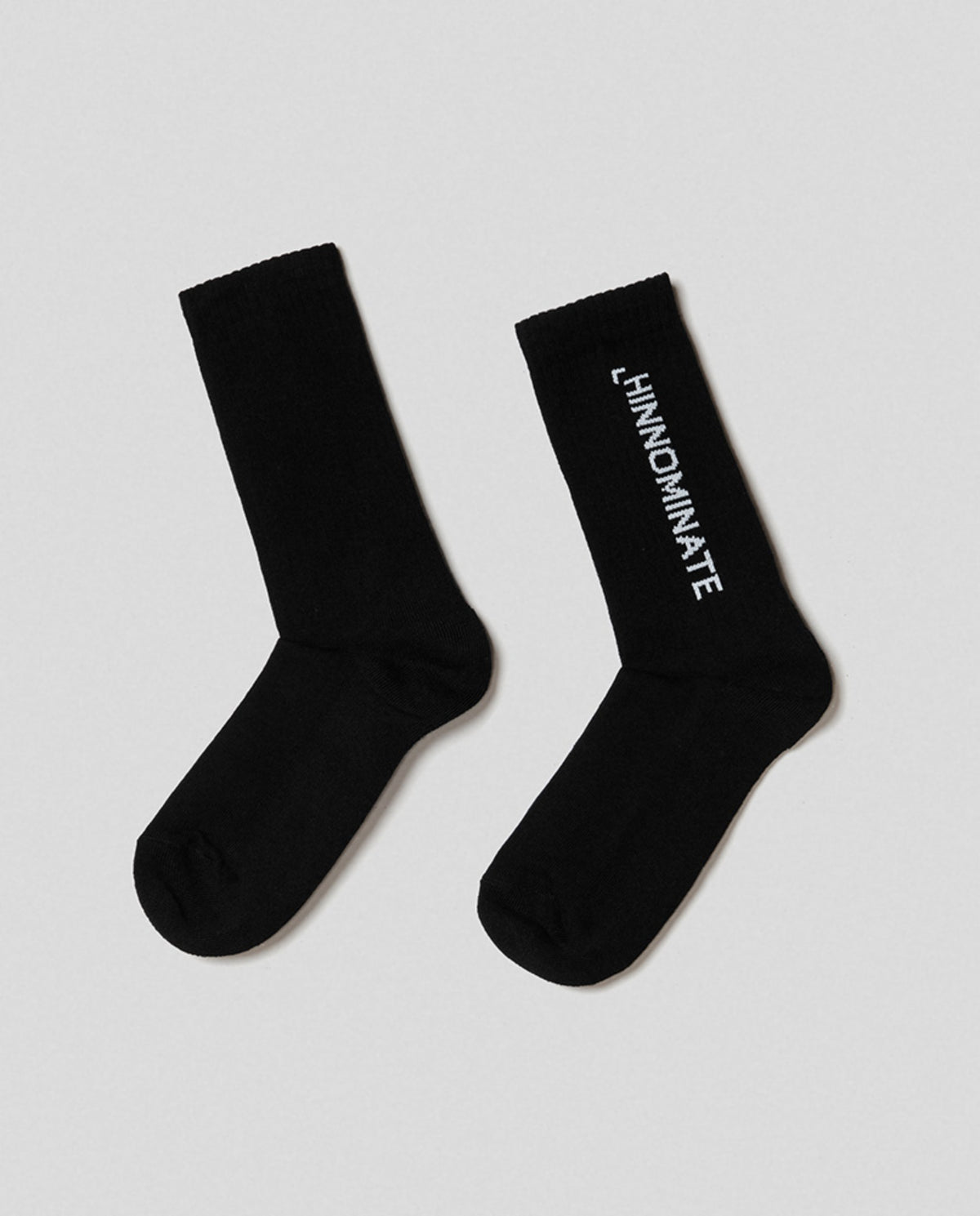 calze con intarsio in verticale nero hinnominate<BR/> 