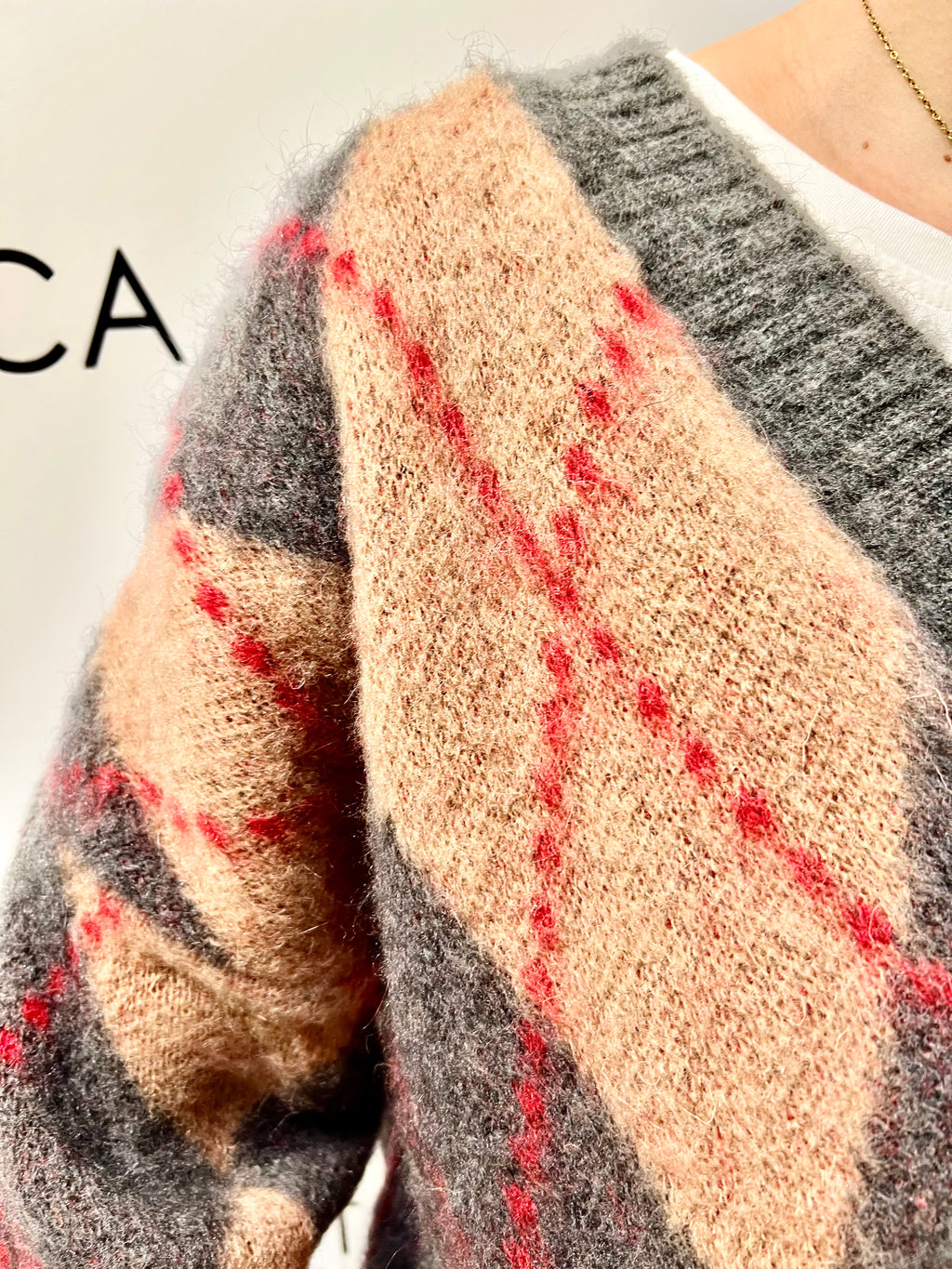 cardigan over rombi 