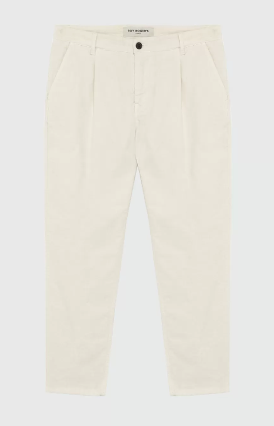 chino in velluto DAY OFF MAN VELLUTO 1500OFF WHITE ROY ROGERS