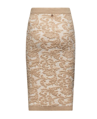 gonna tubino con motivo decorativo silvian heach 