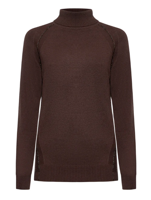 maglia a collo alto essenziale silvian heach 