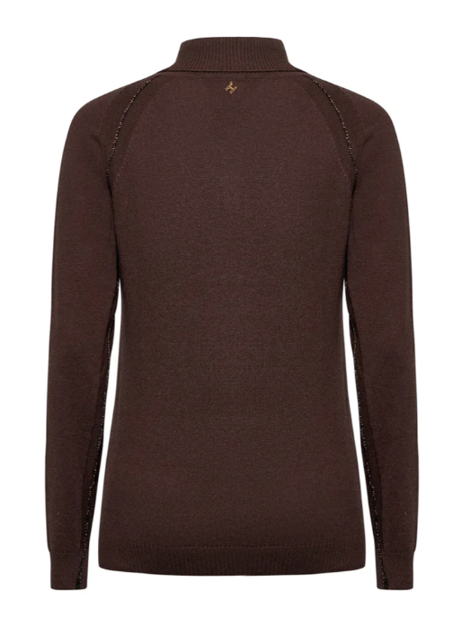 maglia a collo alto essenziale silvian heach 