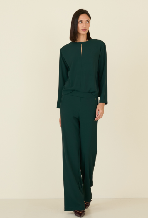 blusa e panatloni souvebir W38S0456-GIULIANAVERDE SOUVENIR