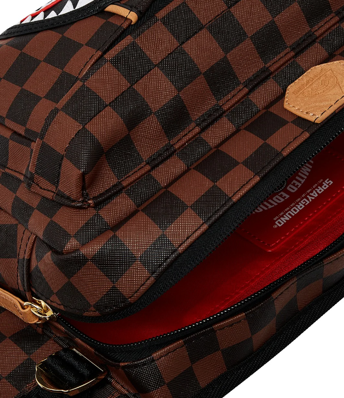 marsupio sprayground hennyville cargo crossbody 910B8000NSZMARRONE SPRAYGROUND
