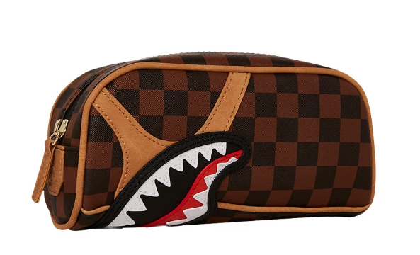 pochette sprayground hennyville pouch 910B8001NSZMARRONE SPRAYGROUND