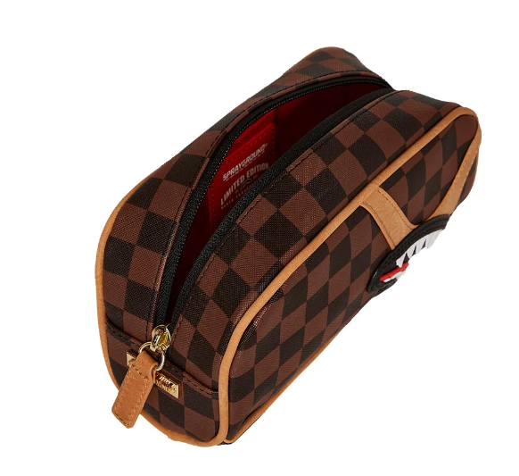 pochette sprayground hennyville pouch 910B8001NSZMARRONE SPRAYGROUND