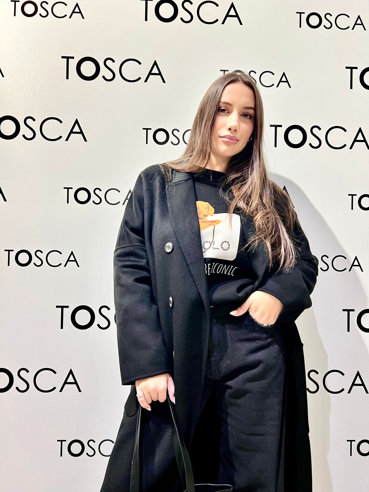 cappotto doppipetto TF0001NERO VICOLO