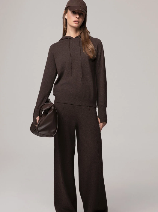 maglia cappuccio con ricamo hinnominate 