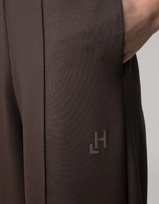 pantalone in viscosa con nervature<BR/>hinnominate 