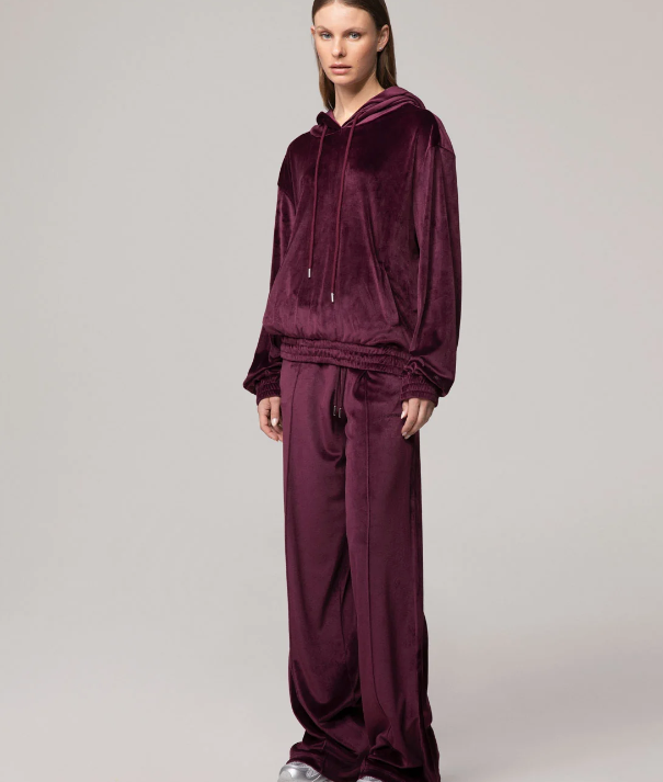 pantalone dritto in ciniglia hinnominate 