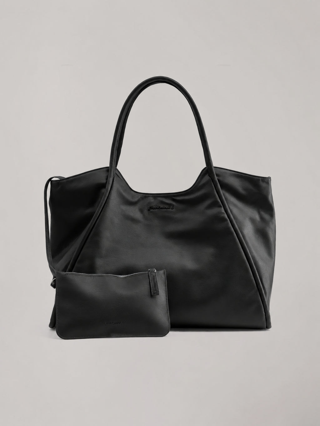 borsa hobo maxi in ecopelle<BR/>hinnominate 