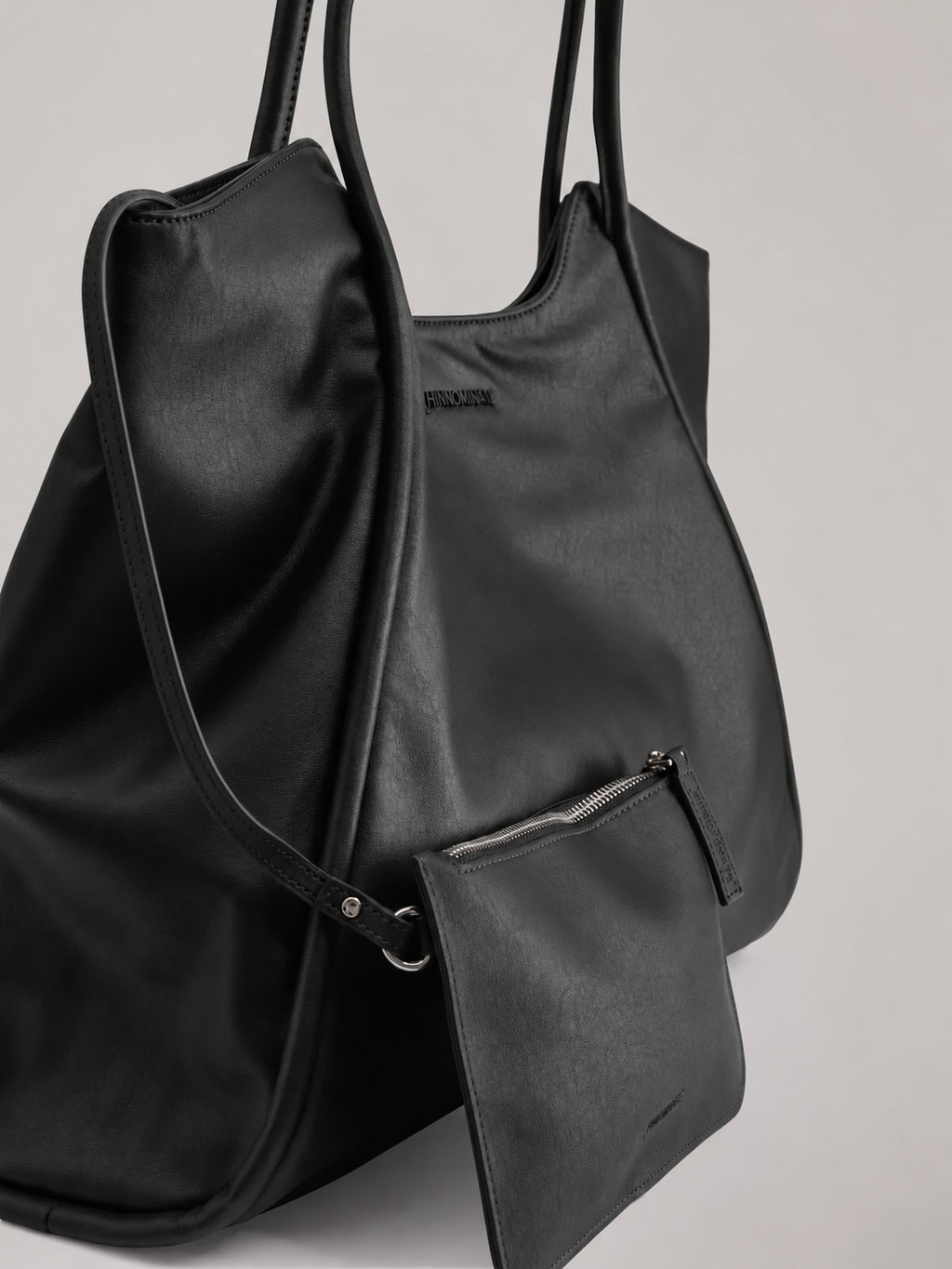 borsa hobo maxi in ecopelle<BR/>hinnominate 