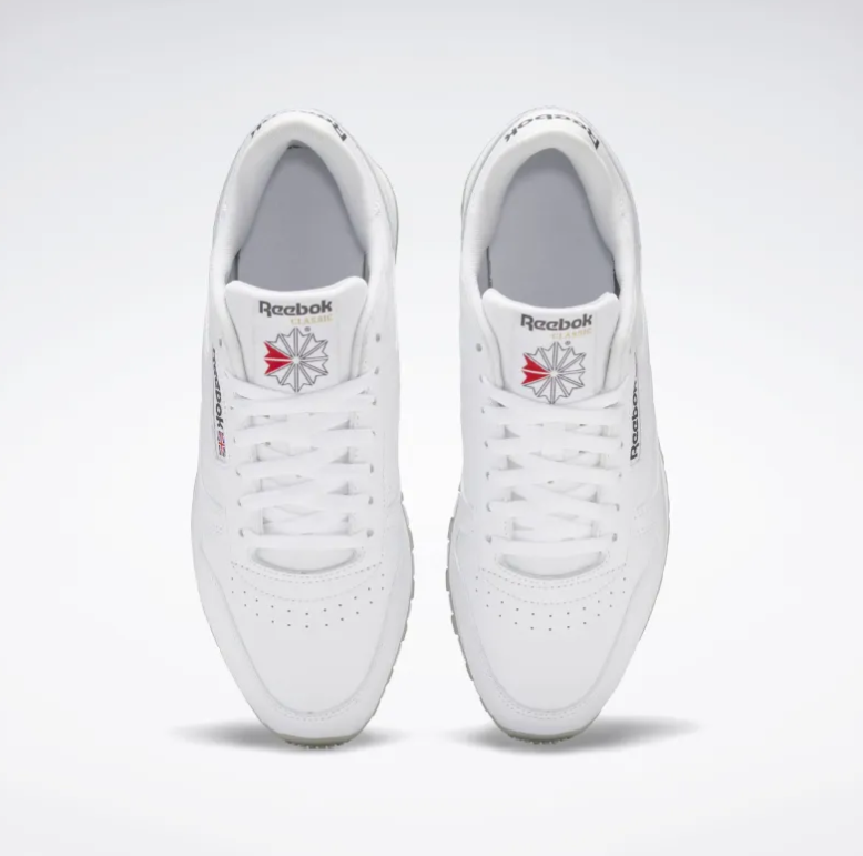 classic leather sneakers<BR/>reebok 