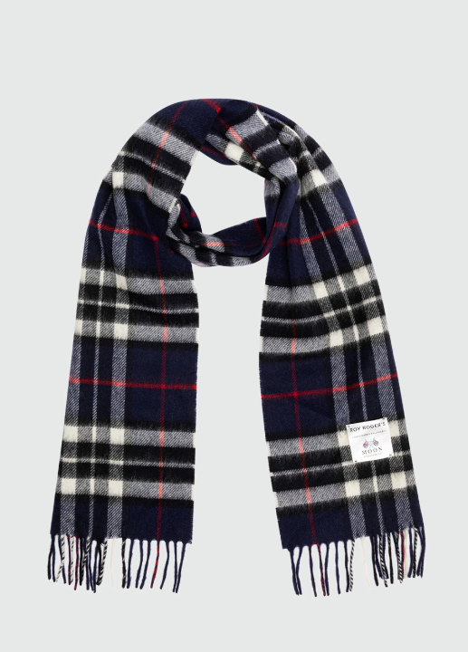 sciarpa tartan in lana roy roger's 