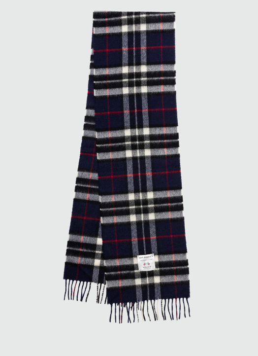 sciarpa tartan in lana roy roger's 