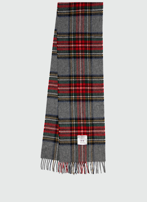 sciarpa tartan in lana roy roger's 