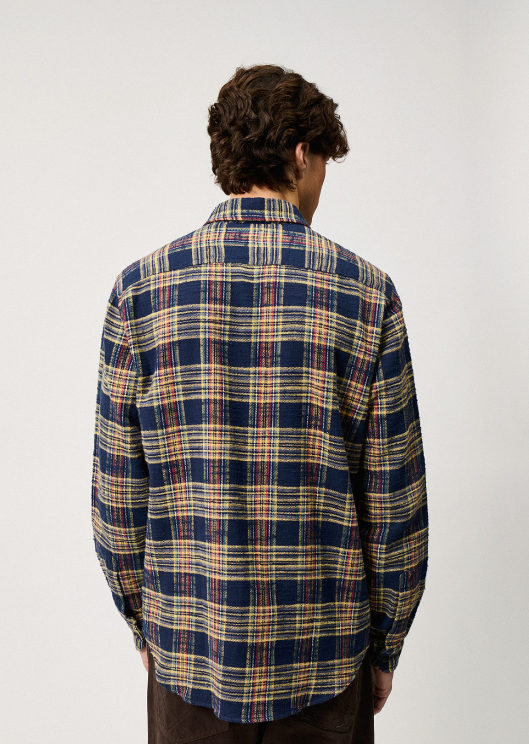 camicia work in flanella a quadri roy roger's 