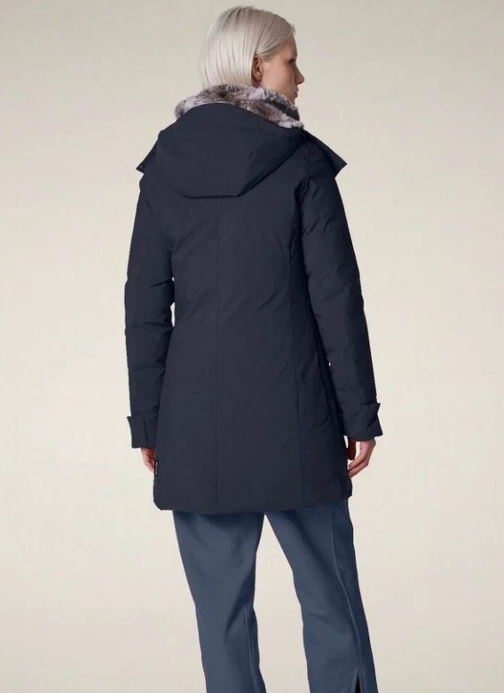 parka donna mod. samantah blu nero save the duck 