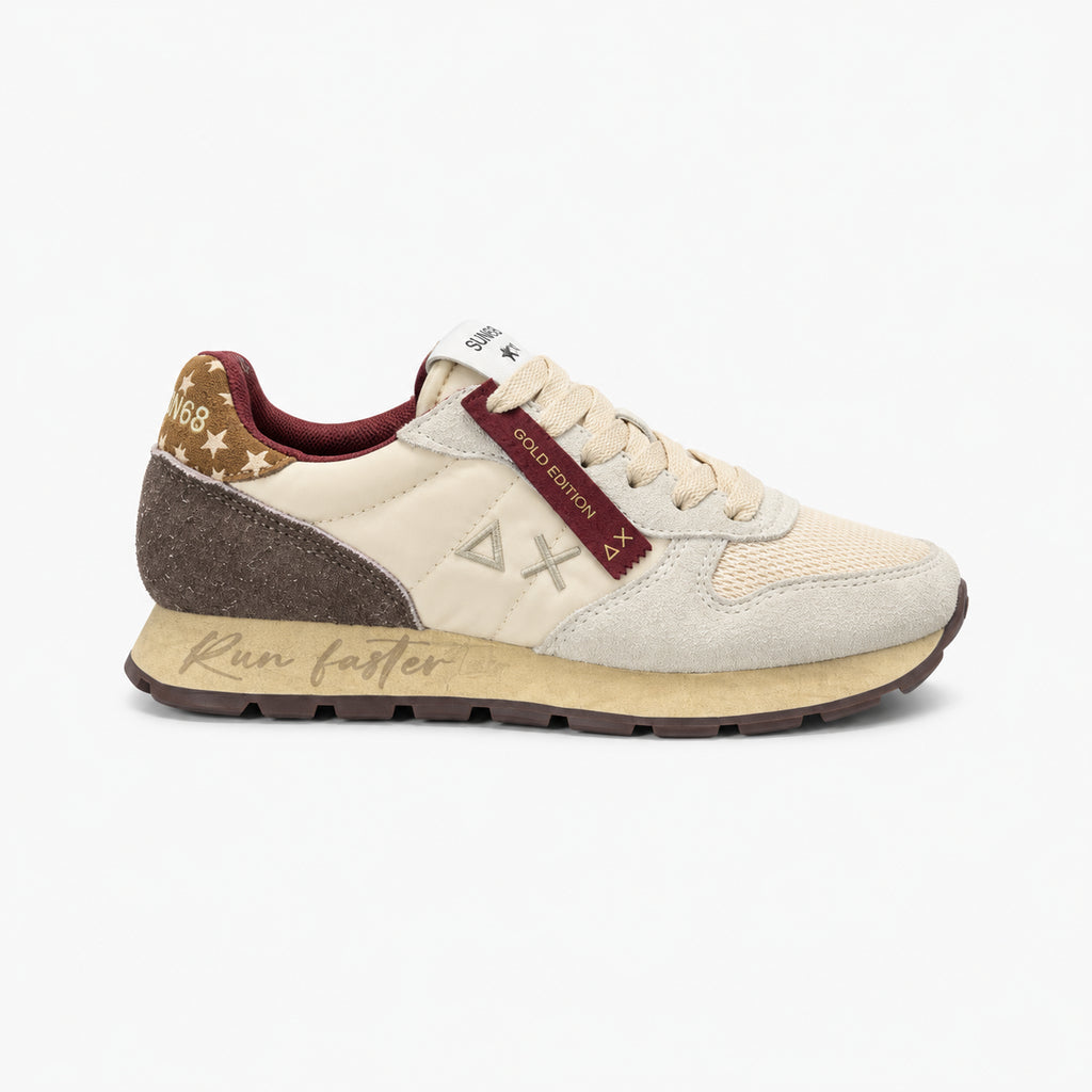 sneaker z46207 ally vintage bianco panna sun68<BR/> 