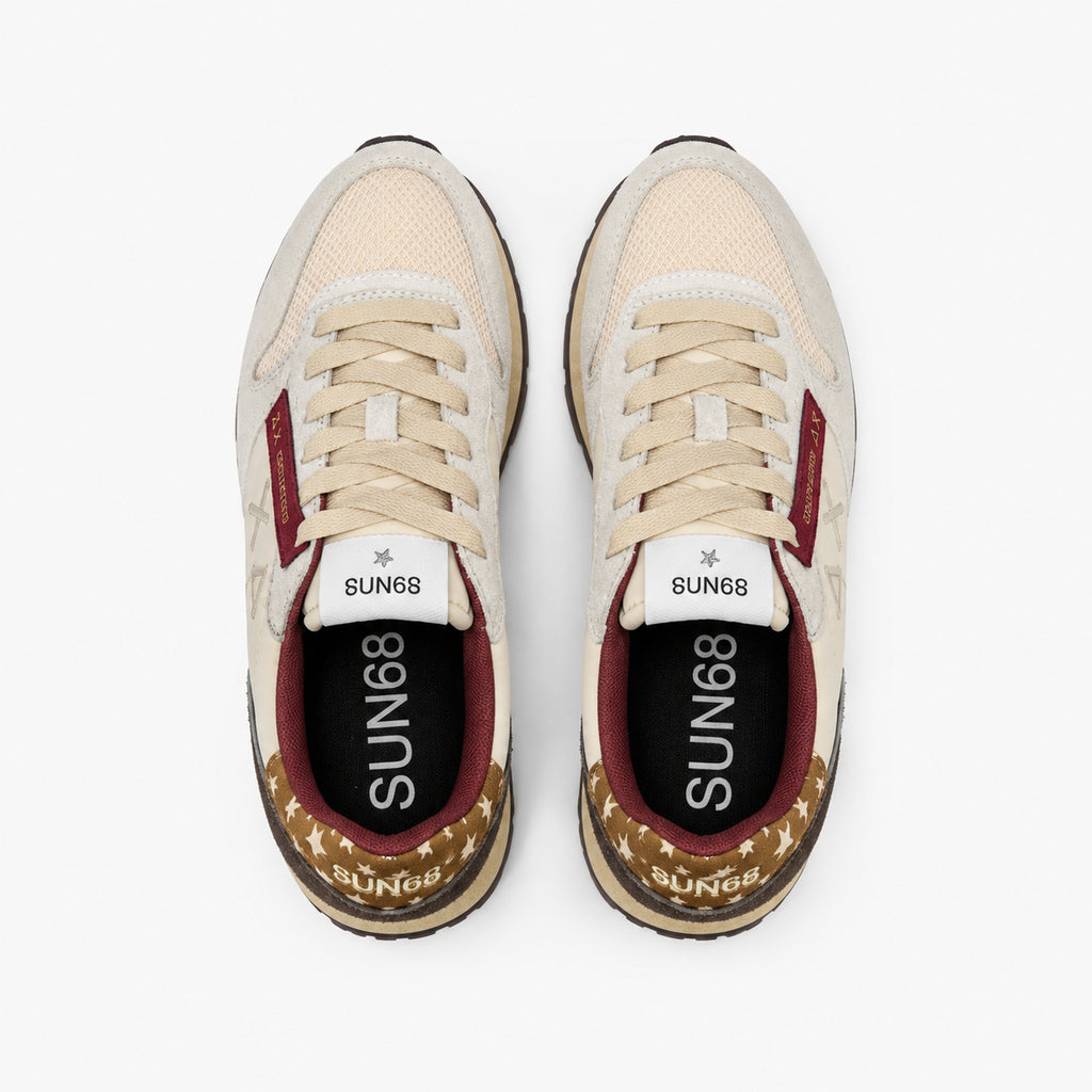 sneaker z46207 ally vintage bianco panna sun68<BR/> 