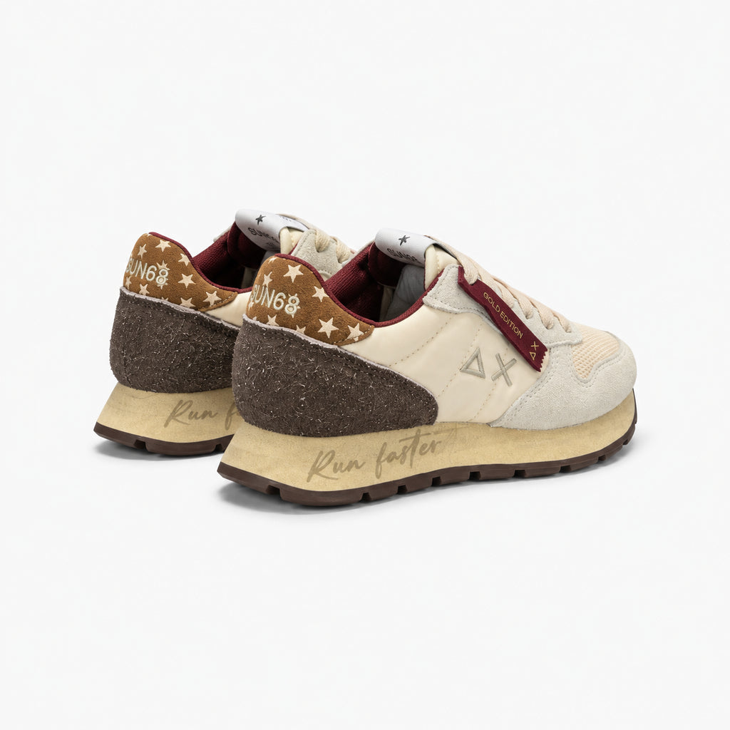 sneaker z46207 ally vintage bianco panna sun68<BR/> 
