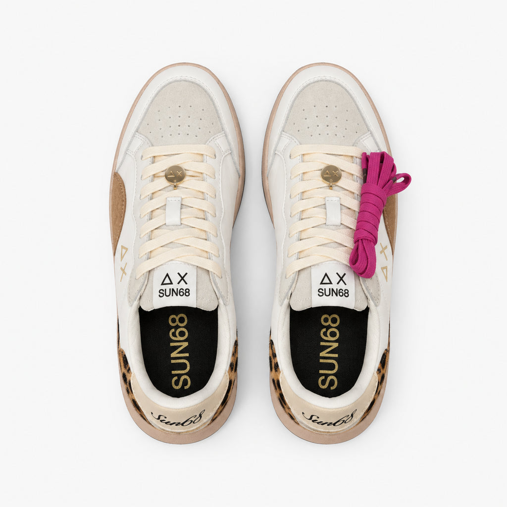 sneaker z46249 urban street bianco/volpe sun68 