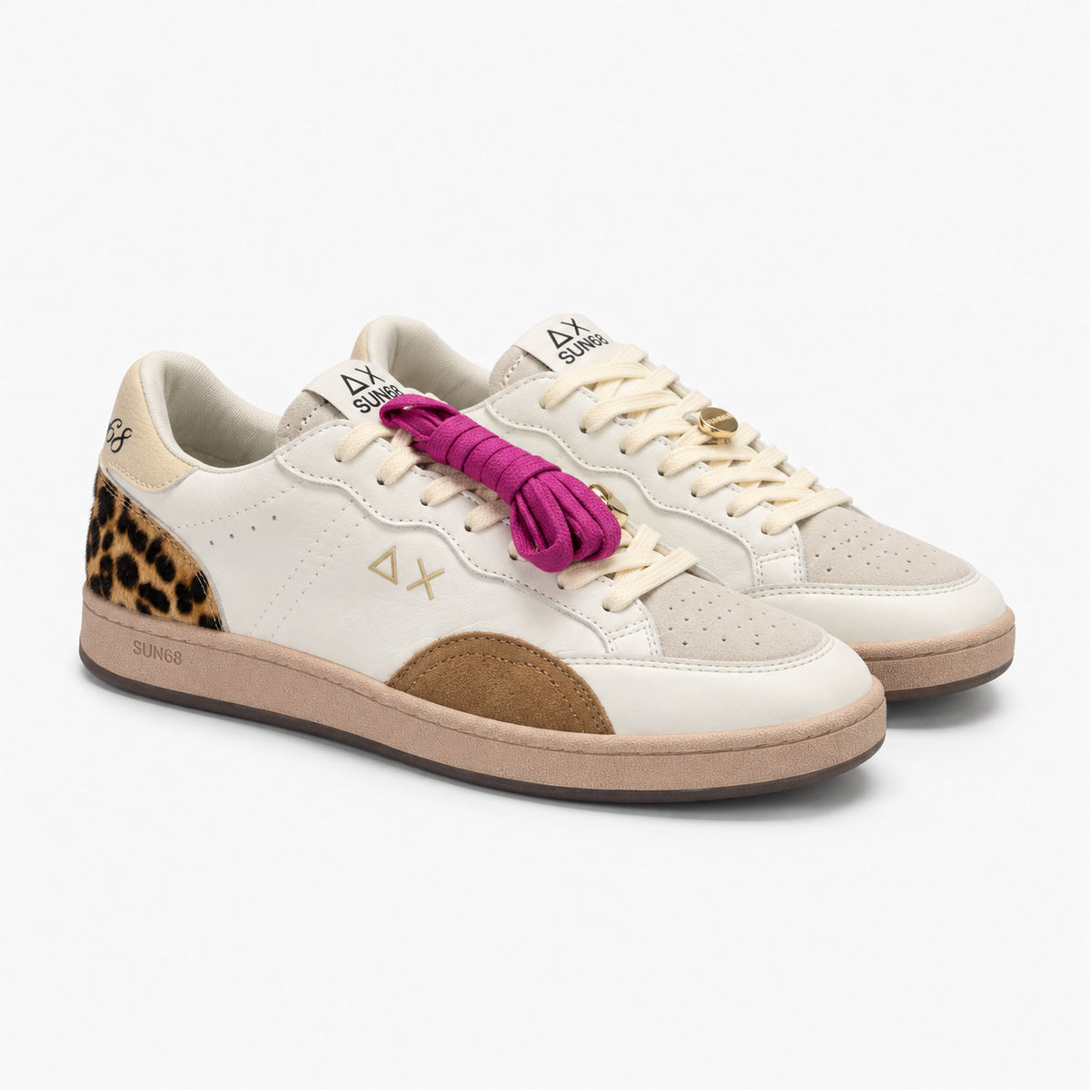 sneaker z46249 urban street bianco/volpe sun68 