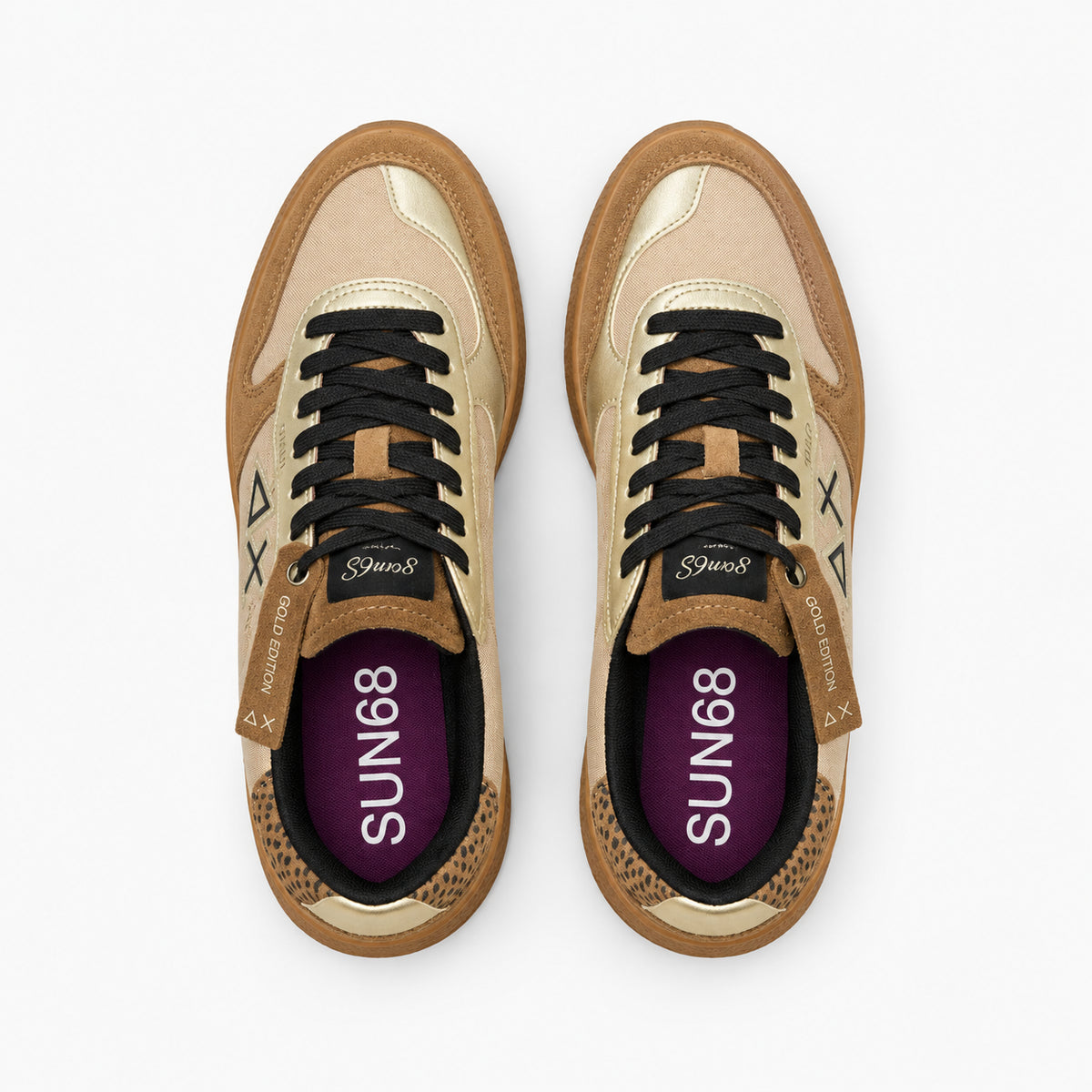 sneaker z46258 sally 08 marrone sun68<BR/> 