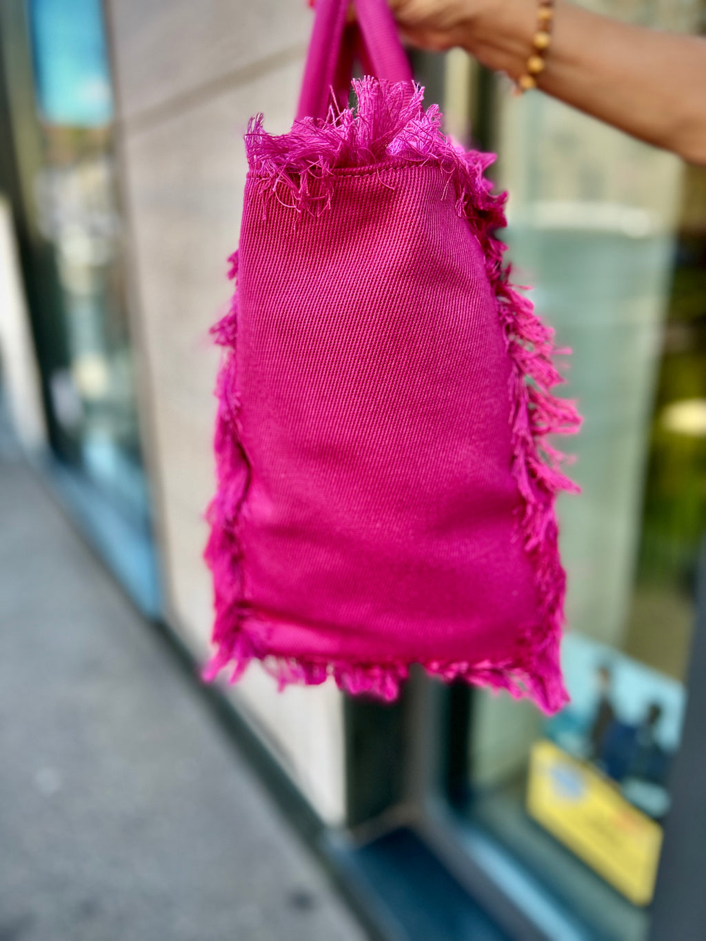 Borsa in canvas grande Hinnominate