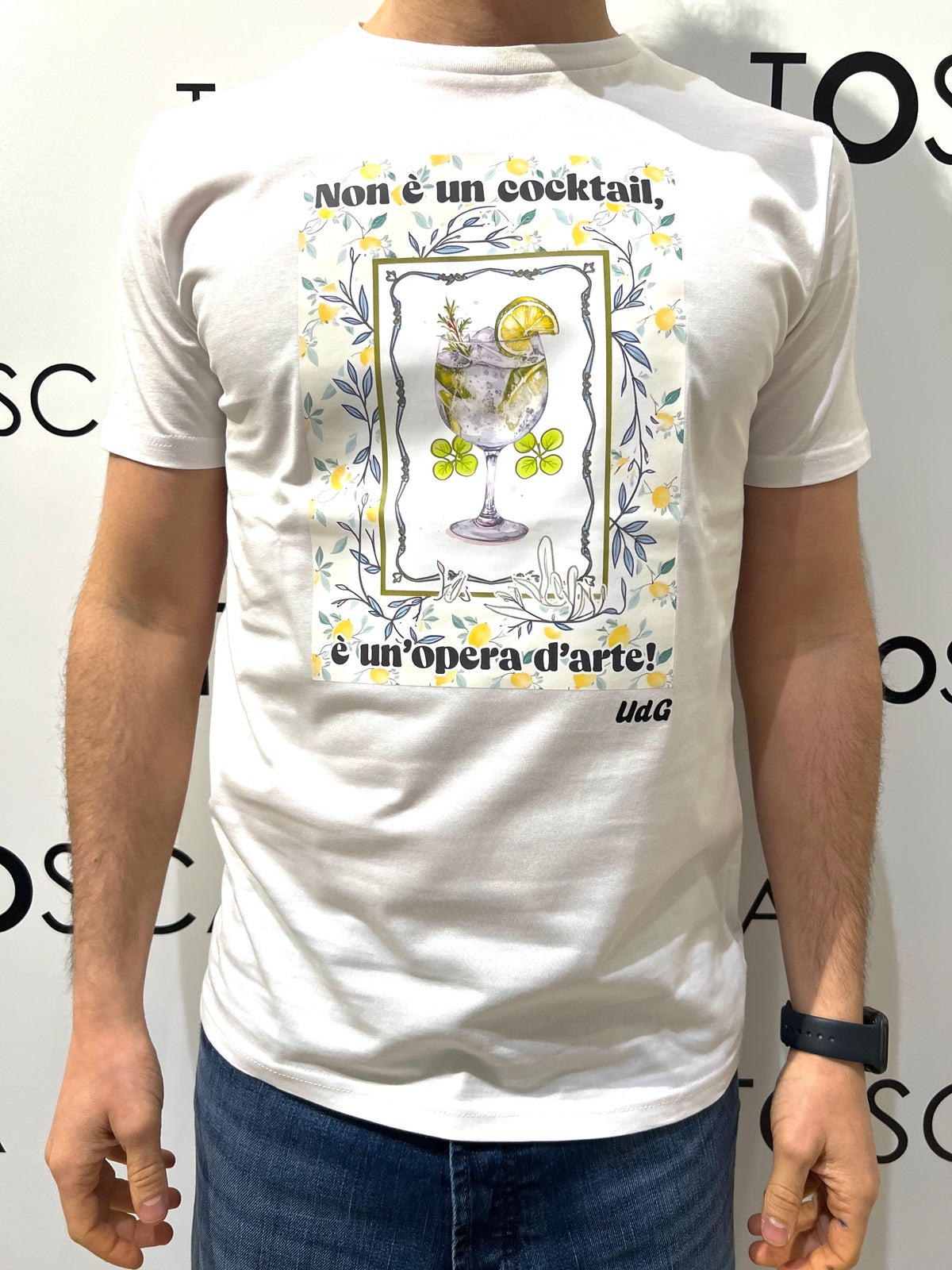 gin t-shirt non è un cocktail è un'opera d'arte 