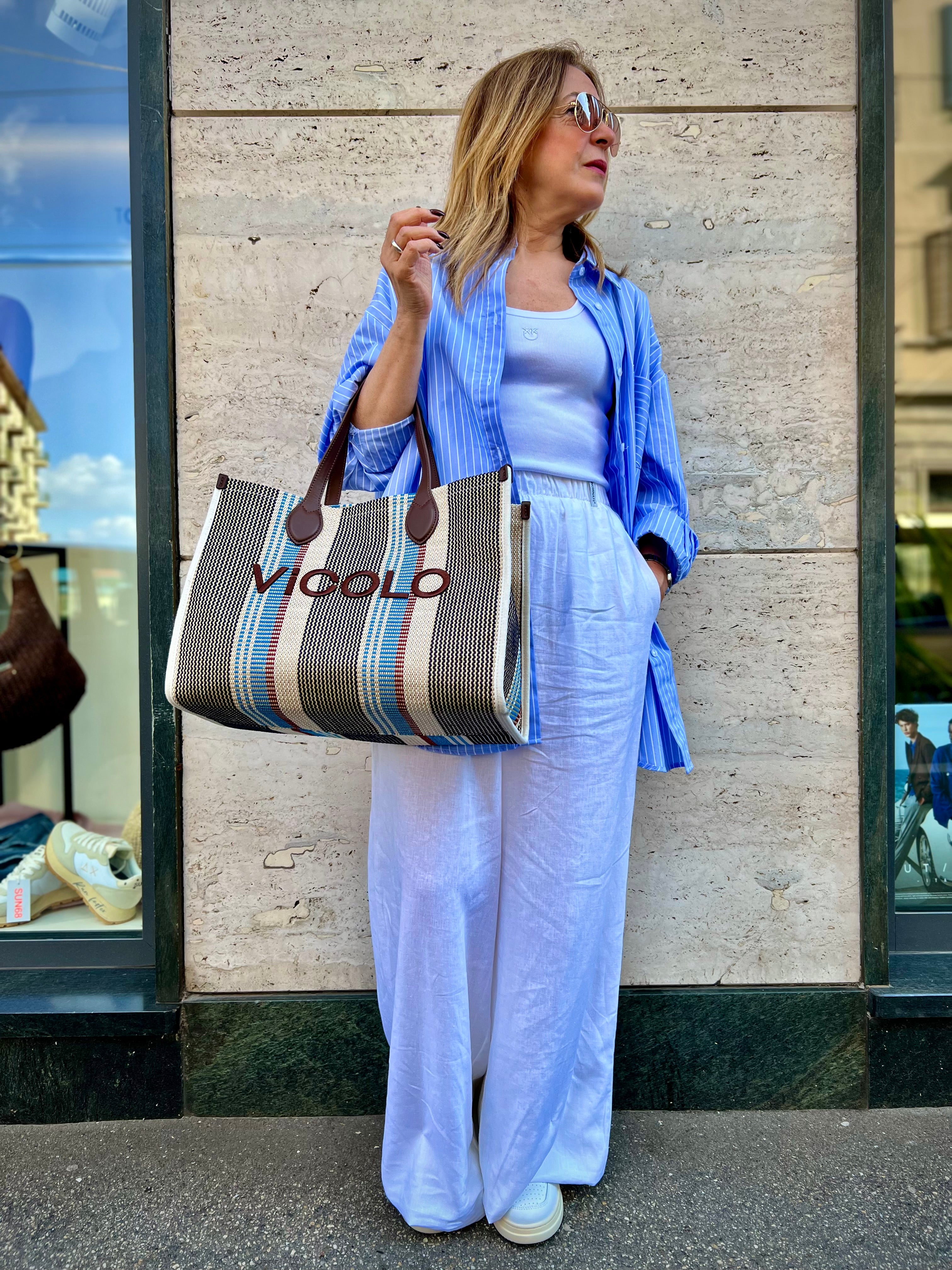 Camicia in cotone over Hinnominate